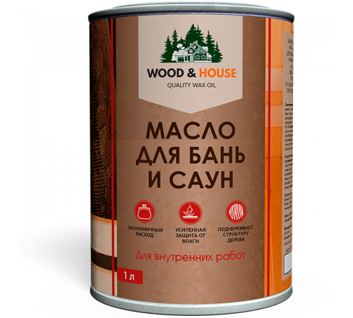 Приобрести МАСЛО ДЛЯ БАНЬ И САУН WOOD & HOUSE в Саратове, Саратовская область
